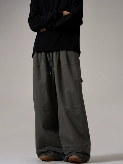 Wide Leg Cotton Pants WN8994