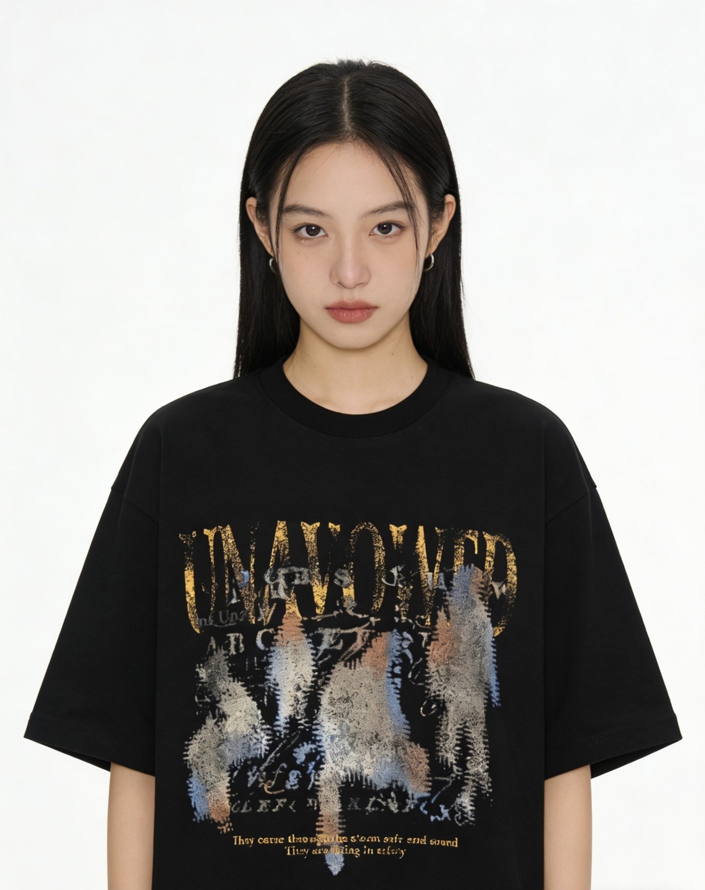 Graphic Art Print Short Sleeve T-Shirt WN25515