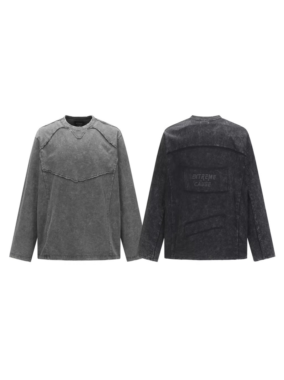 Washed Cotton Long Sleeve T-Shirt  WN27855