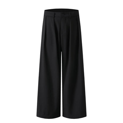 Pleats Wide Leg Trousers WN21439