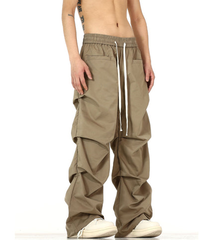 Pleats Straight Workwear Pants WN5731
