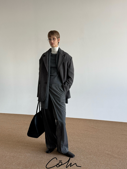 Shoulder-Pad Tailored Jacket WN21625