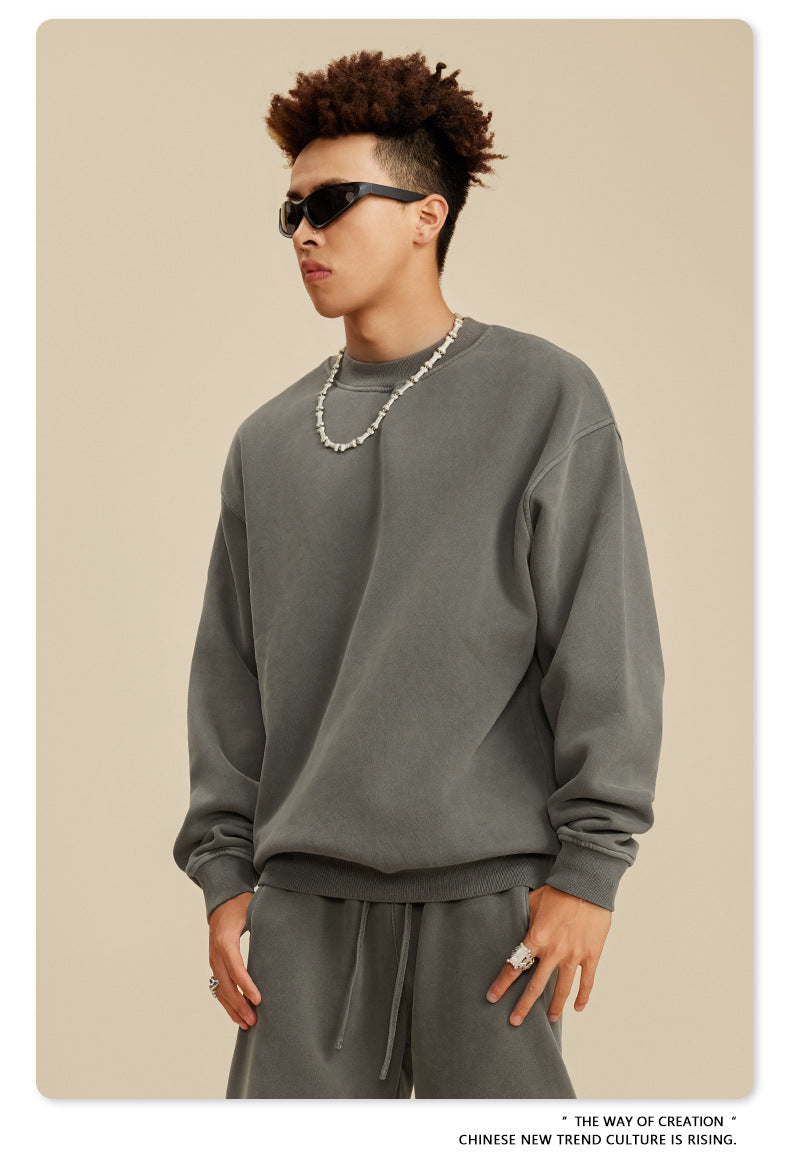 Oversize Washed Sweatshirt WN6028