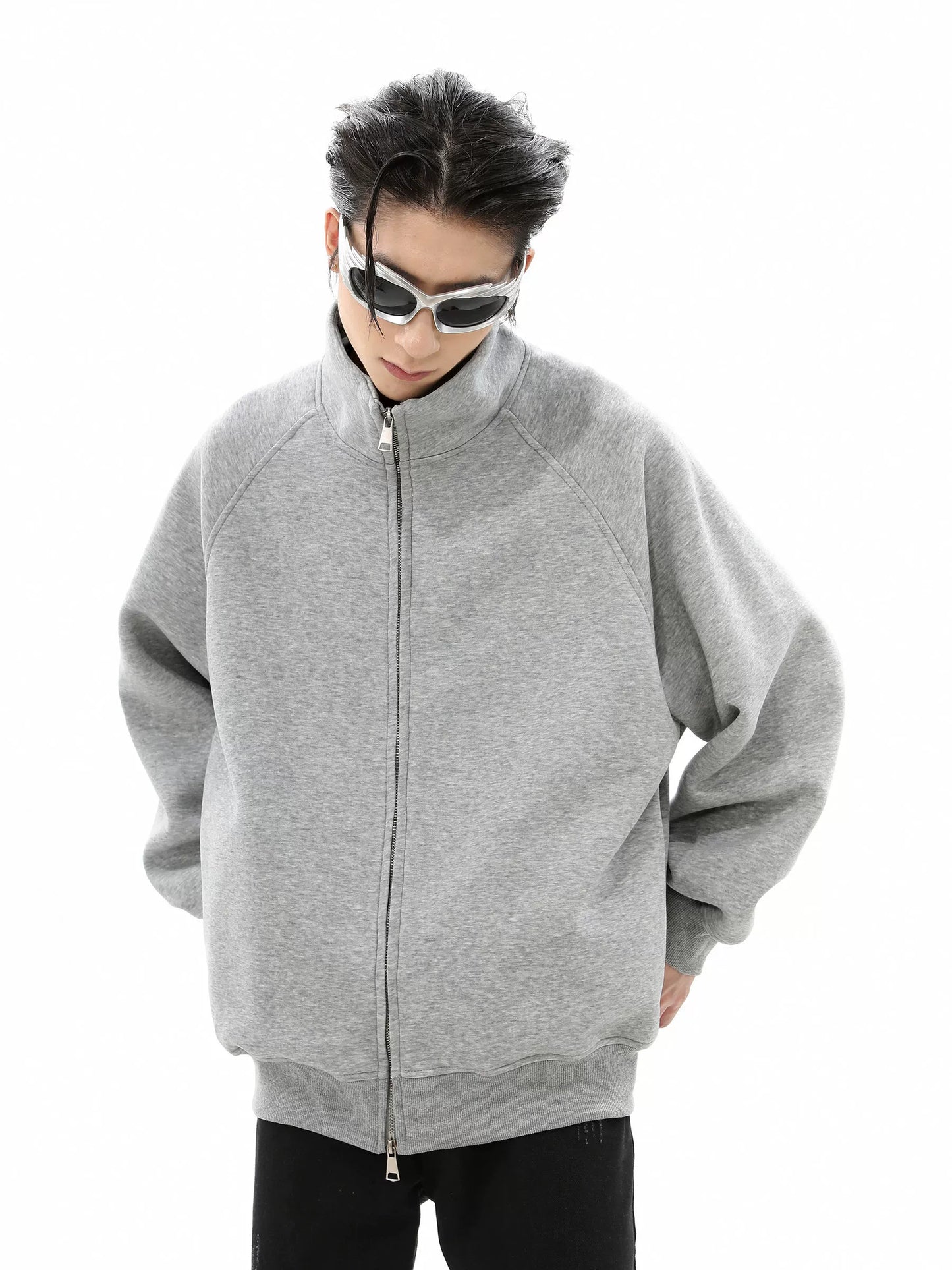 Heavyweight Double Ziper Sweatshirt WN10413