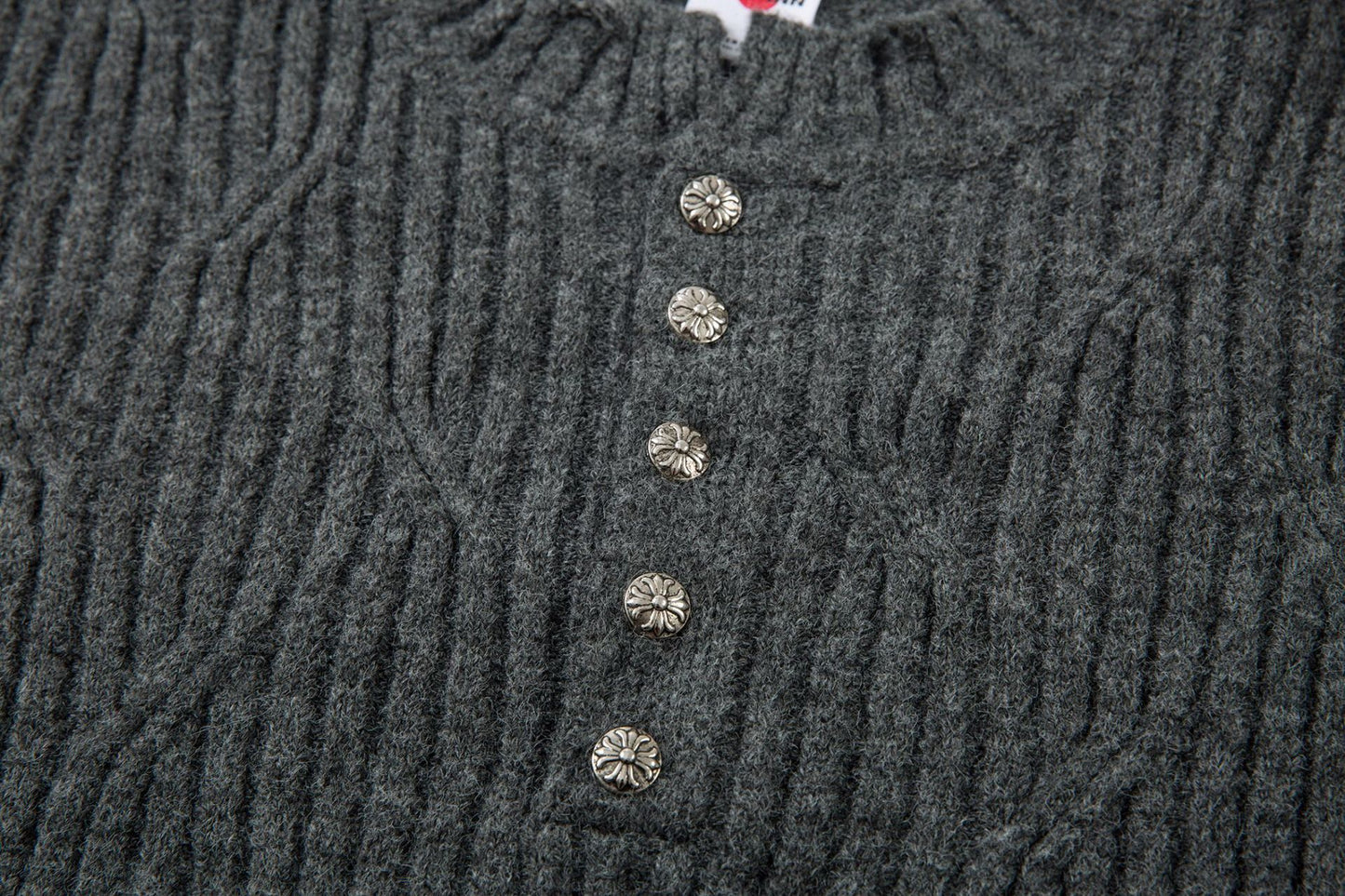 Frayed Hem Oversize Knit Sweater WN25934