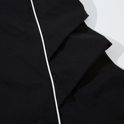 Line Design Wide Leg Curved Pants WN25473