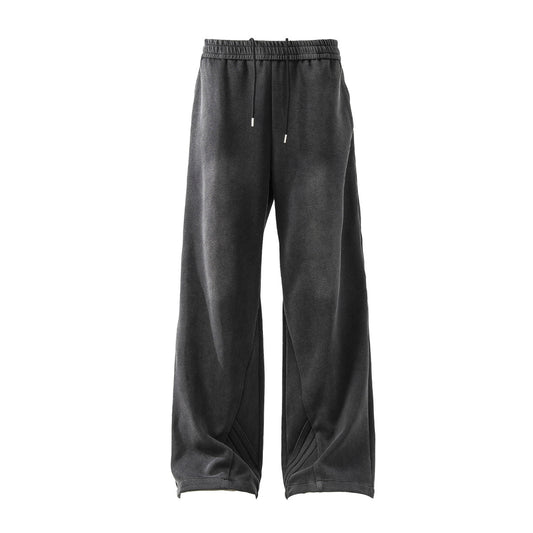 Washed Three-Stripe Straight Pants WN12711