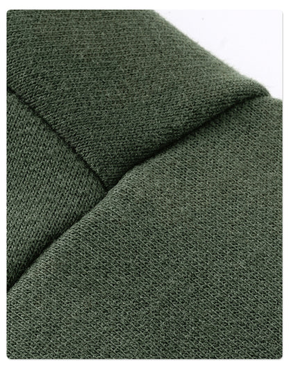 Fleece Lining Side Pocket Zipper Hoodie & Fleece Lining Wide Leg Sweatpants Setup WN23114