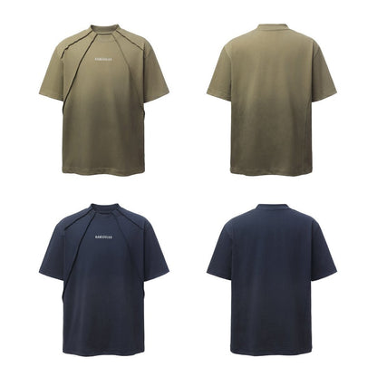Heavyweight Washed Splice Oversize Short Sleeve T-Shirt WN25747