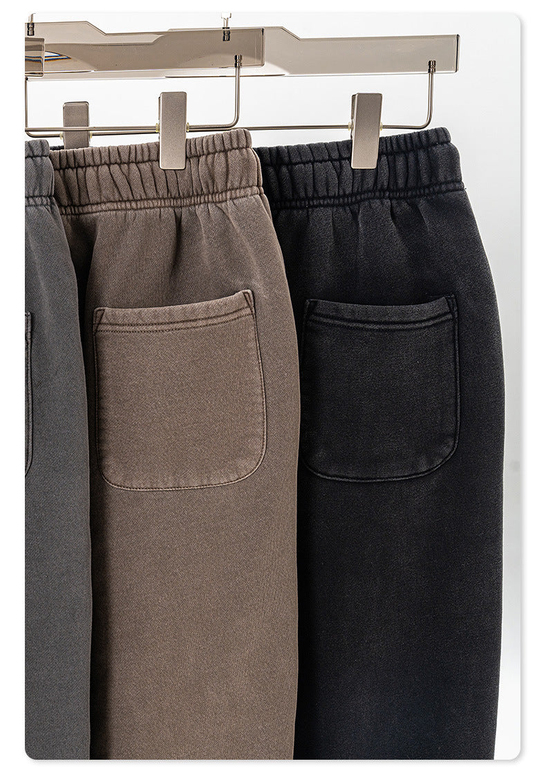 Washed Basic Hoodie & Pants Setup WN7879