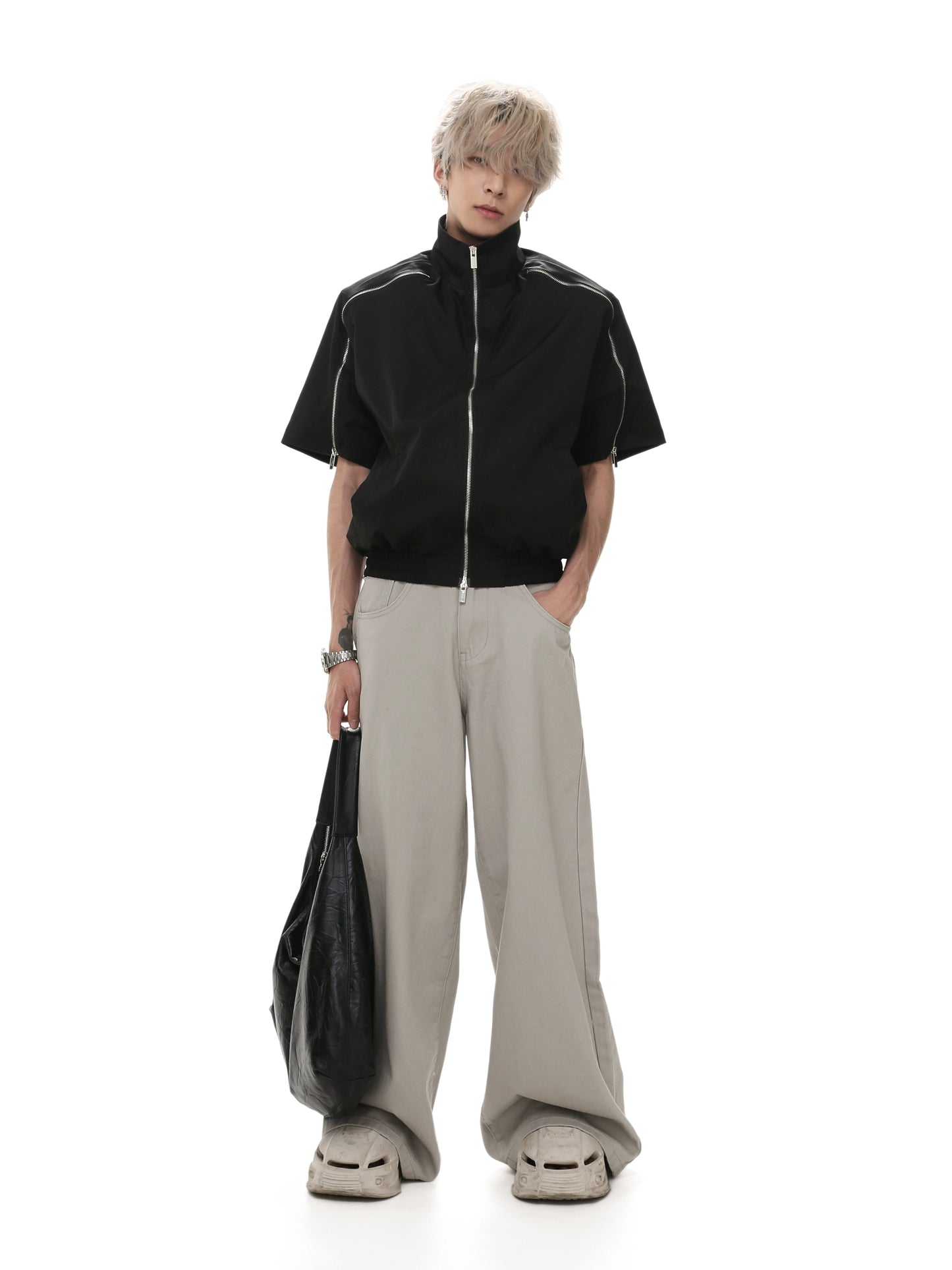 Wide-Leg Straight Pants WN7962