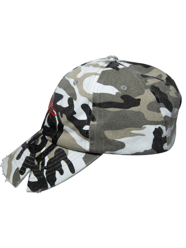 Camouflage Thorn Damage Curved-Brim Cap WN21142