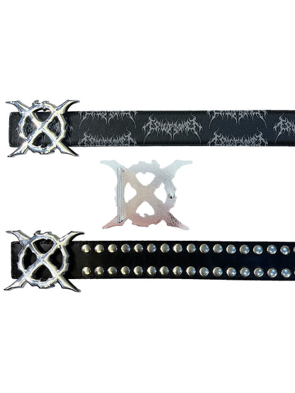 Logo Detachable Buckle Genuine Leather Belt WN17208