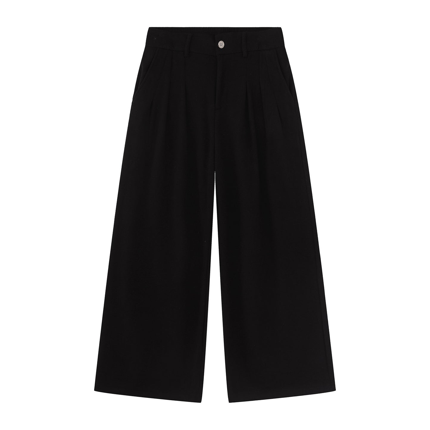 Zipper Hoodie & Pleats Wide Leg Sweatpants Setup WN25004