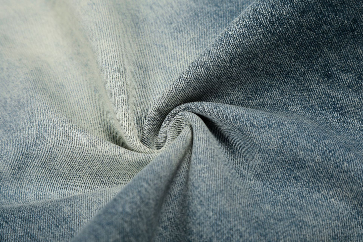 Washed Whisker Curved Denim Jeans WN25970