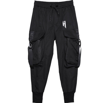 Functional Multi-Pocket Cuffed Cargo Pants WN22481