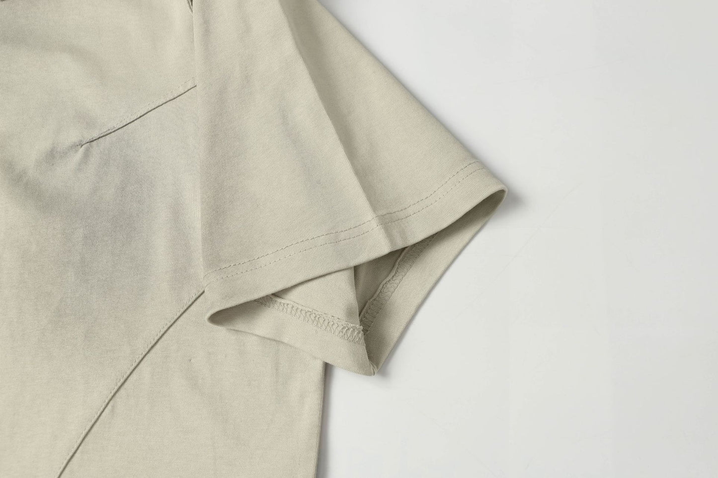 Washed Damage Detachable Vest Layered Short Sleeve T-Shirt WN16188