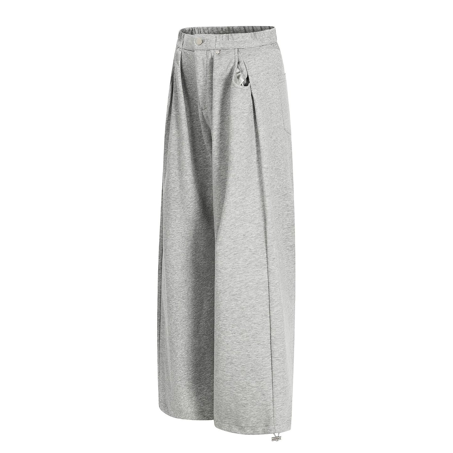 Pleats Wide Leg Sweatpants WN25996
