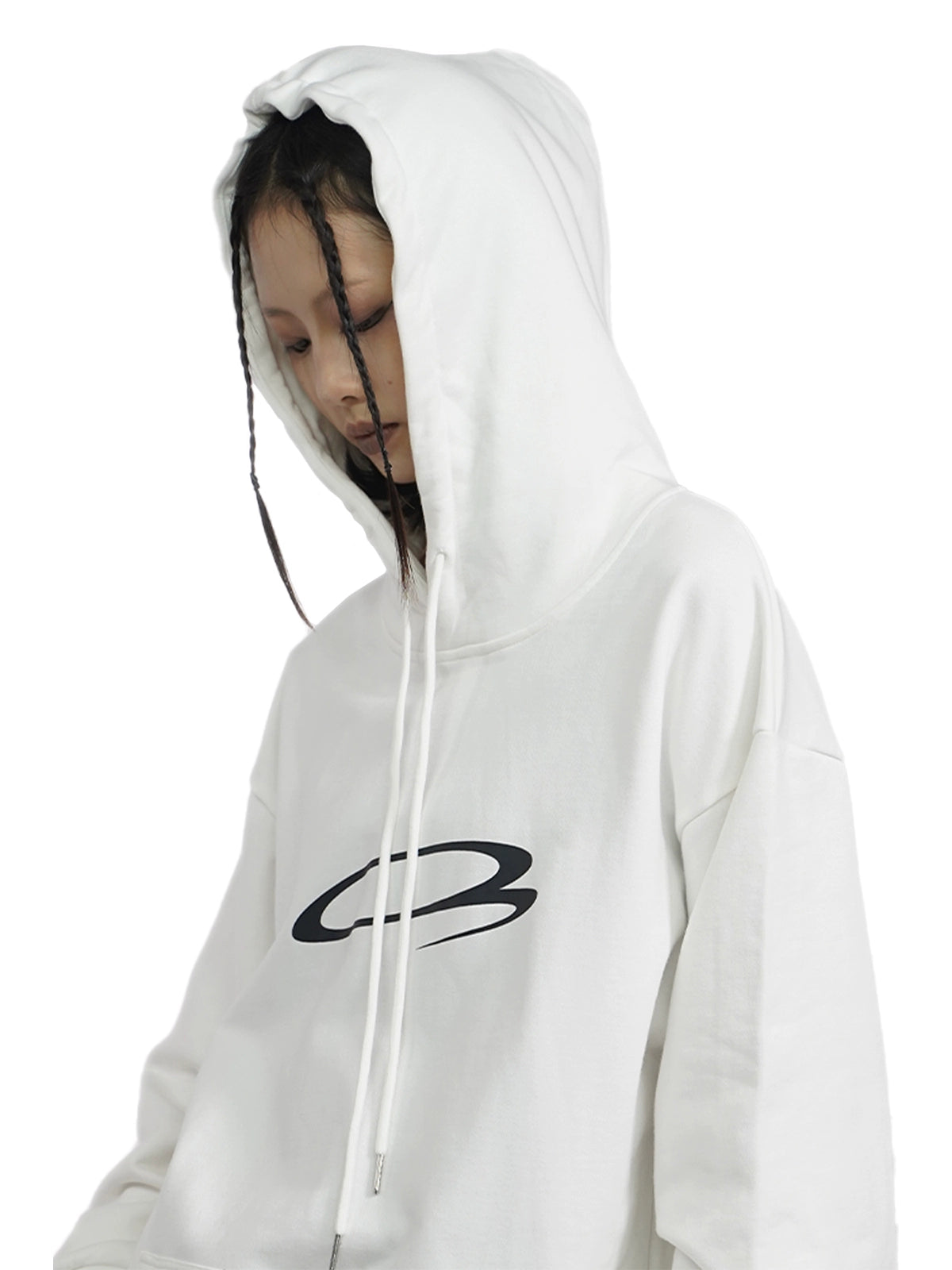 Graphic Letter Print Oversize Hoodie WN18920