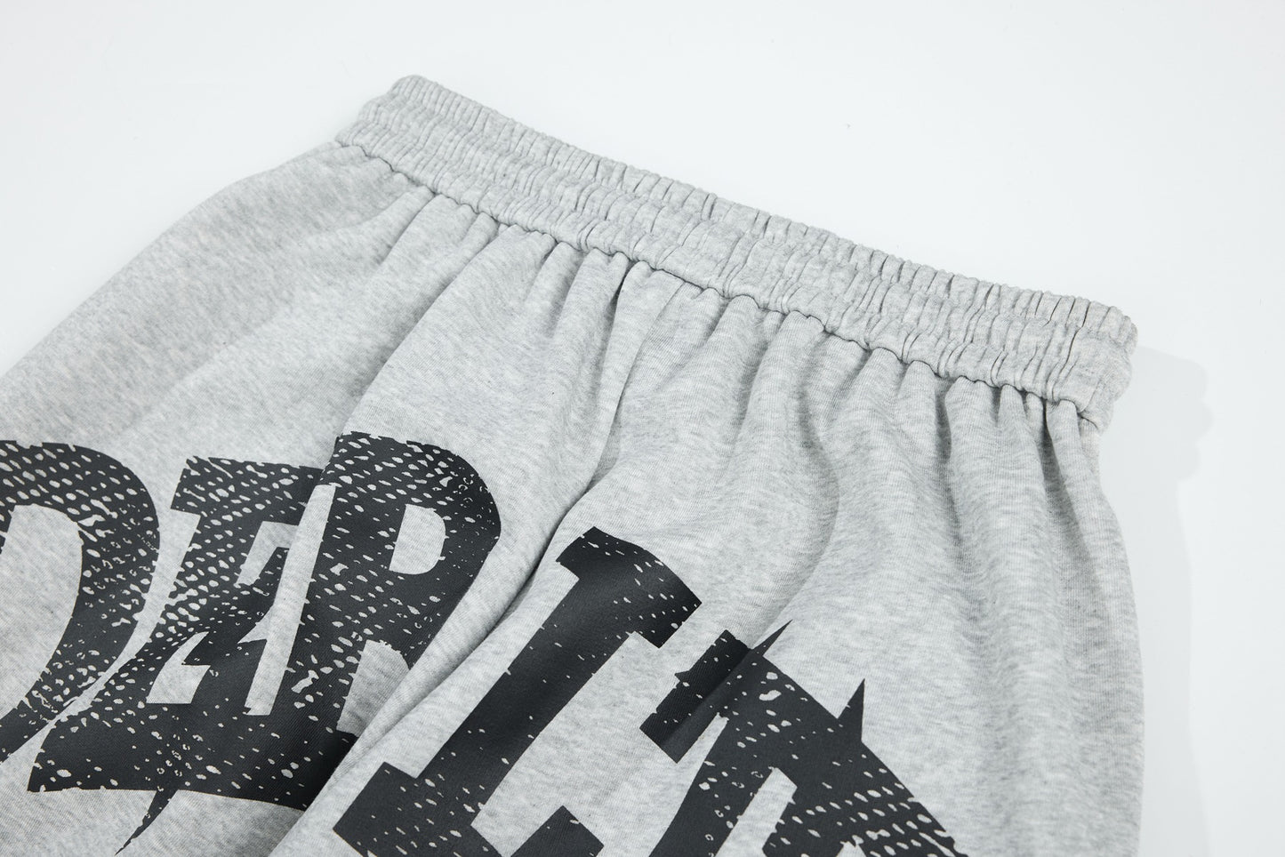 Letter Graphic Wide Leg Sweatpants WN26170