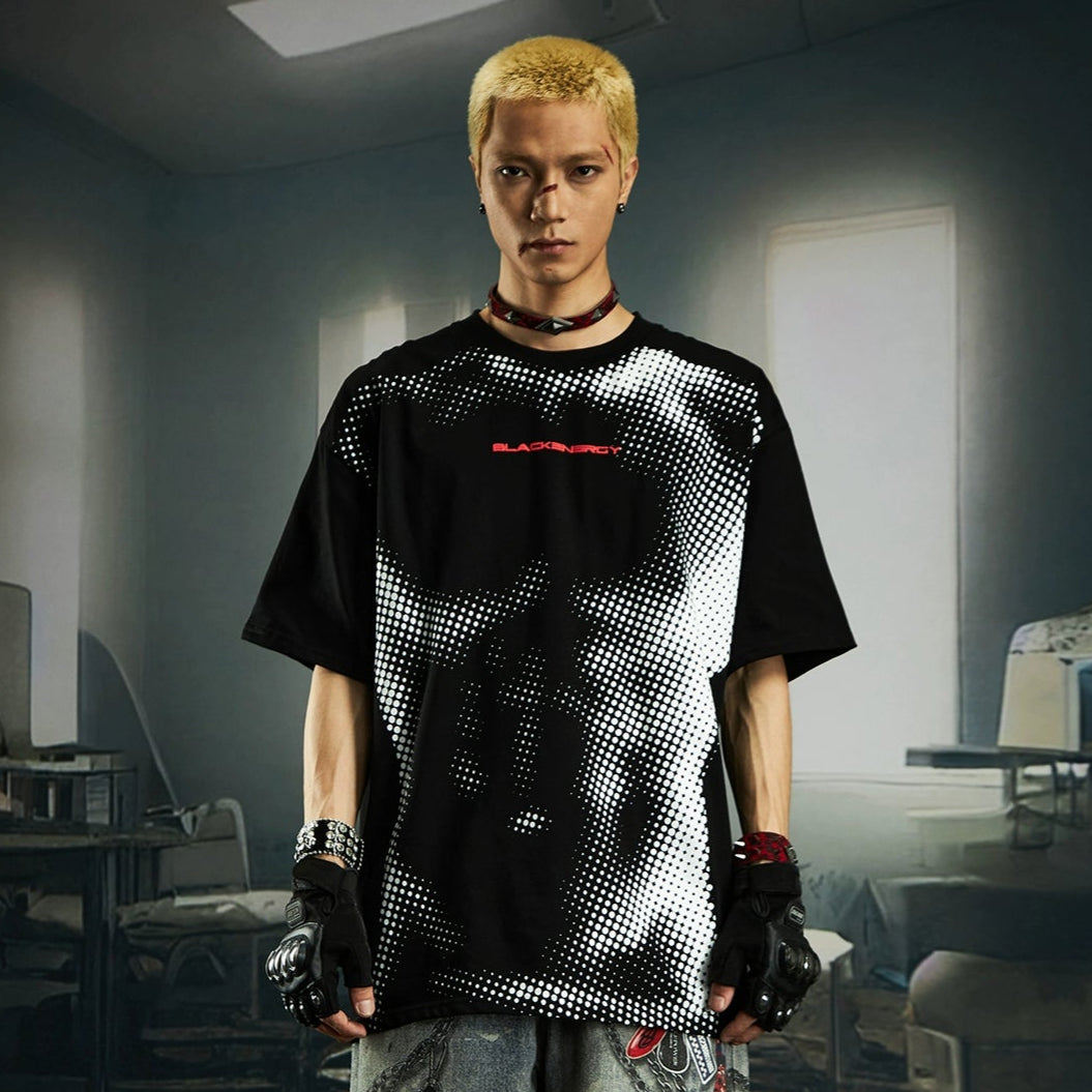 Heavyweight Print Pure Cotton Short Sleeve T-Shirt WN20551