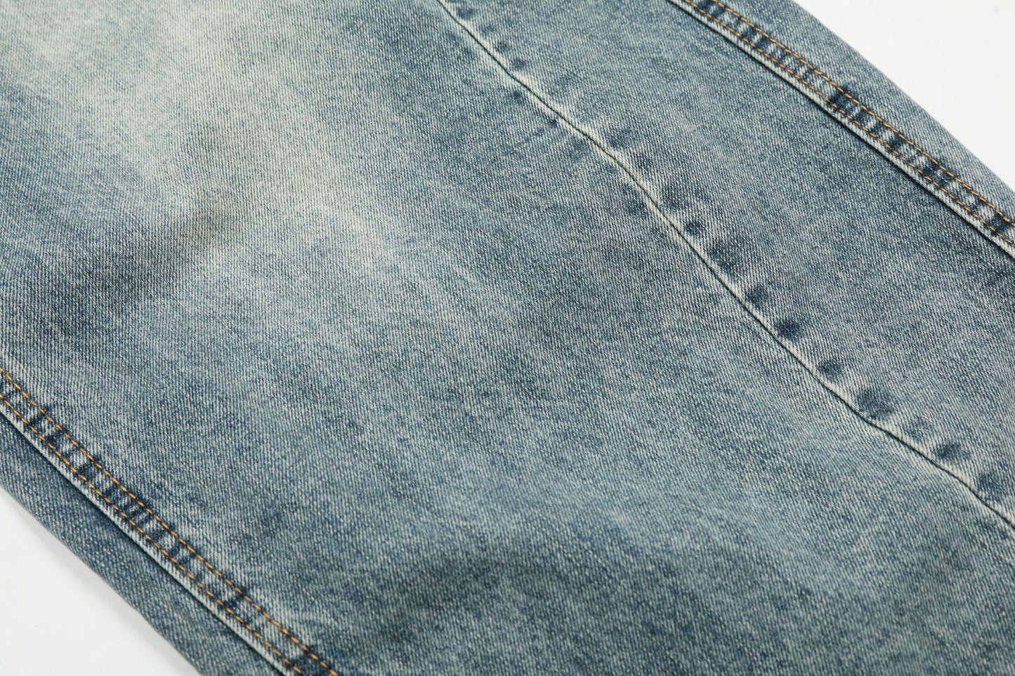 Washed Wide Leg Denim Jeans WN25431