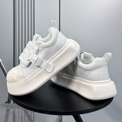Strap Buckle Platform Thick Sole Sneakers WN24647