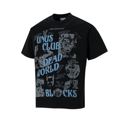 Comic Letter Graphic Short Sleeve T-Shirt WN25845