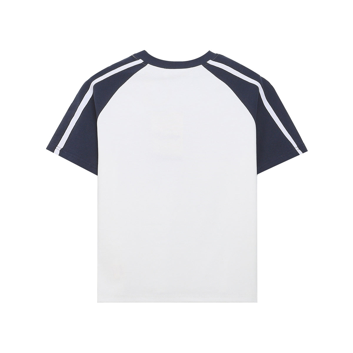 Anime Color Block Raglan Sleeve Short Sleeve T-Shirt WN26865