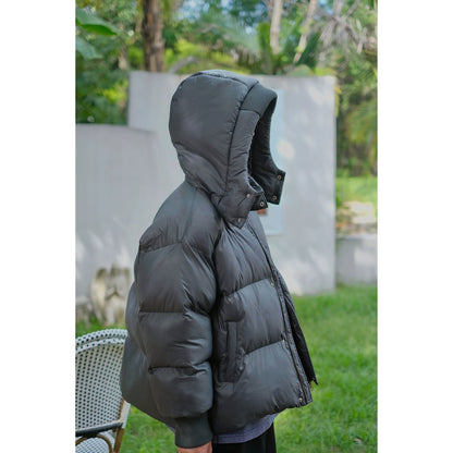 Detachable Hooded Puffer Jacket WN10017