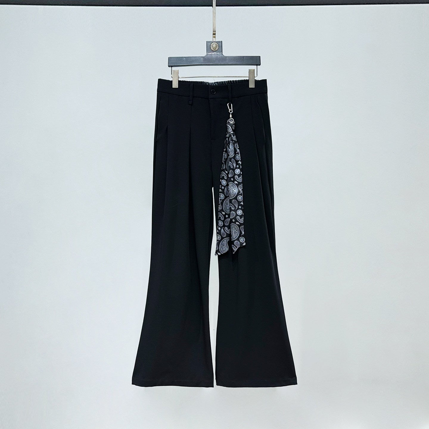 Butterfly Chain Shoulder-pad Tailored Jacket & Straight Trousers Setup WN23947