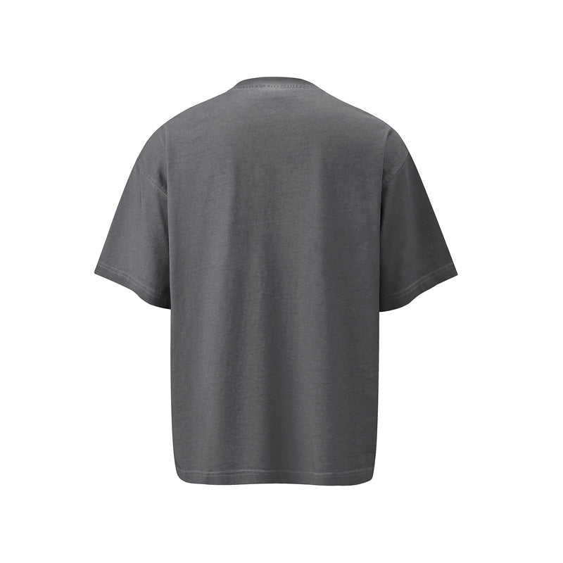 Plain Washed Oversize Short Sleeve T-Shirt WN18585