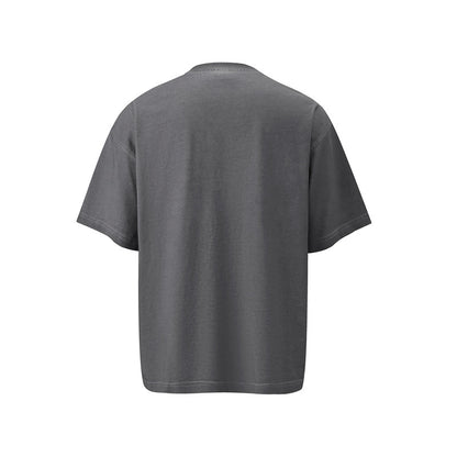Plain Washed Oversize Short Sleeve T-Shirt WN18585