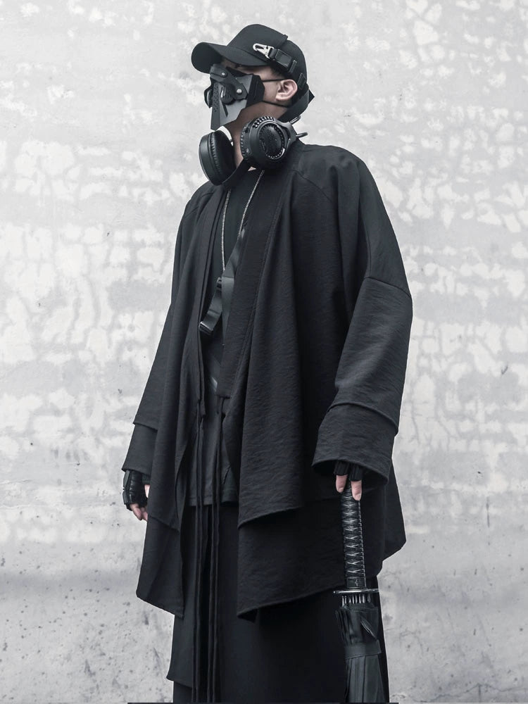 Avant-Garde Fake Layered Oversize Coat WN22422