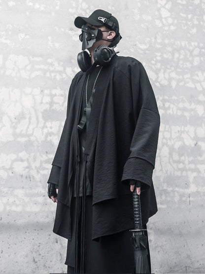 Avant-Garde Fake Layered Oversize Coat WN22422