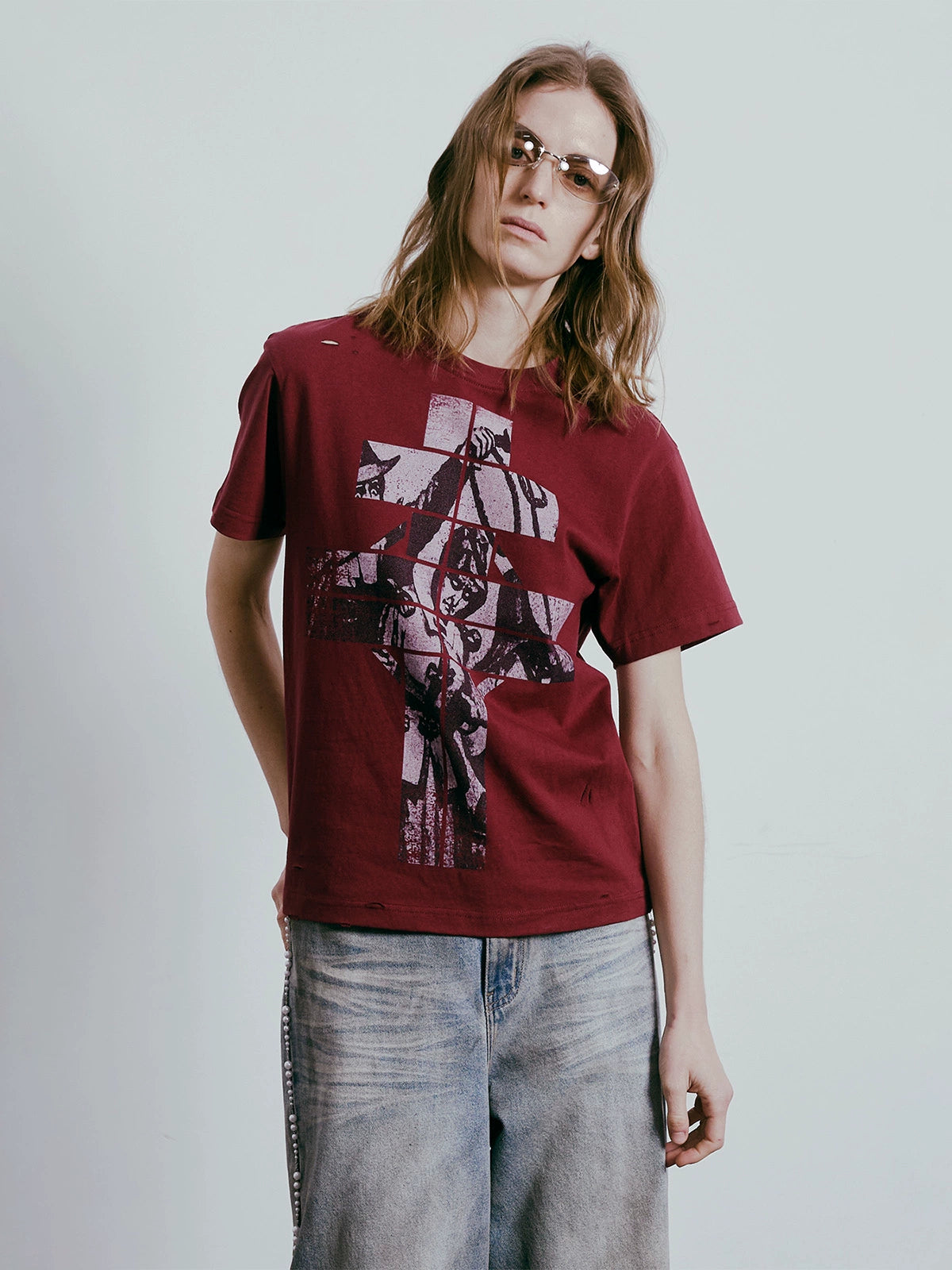 Print Short Sleeve T-Shirt WN18979