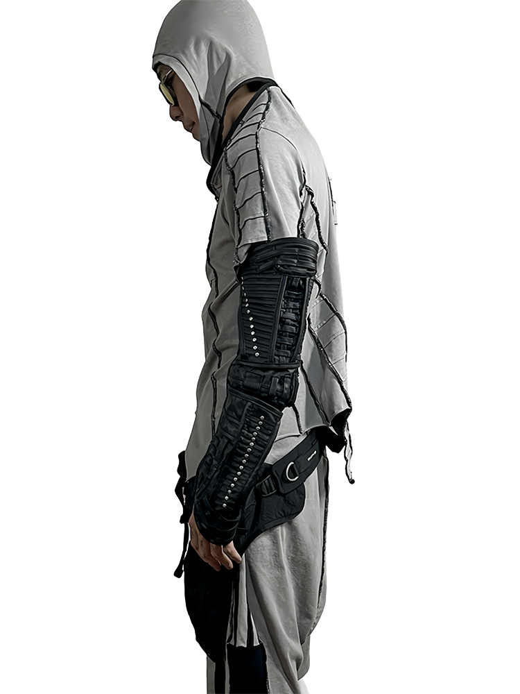 Waxed Rivet Mecha Arm Warmers WN21980