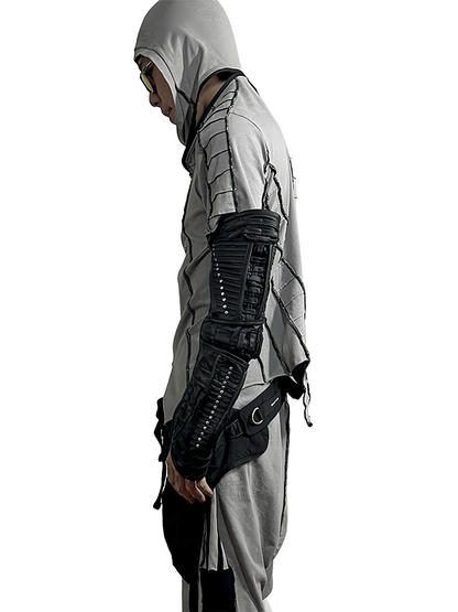 Waxed Rivet Mecha Arm Warmers WN21980