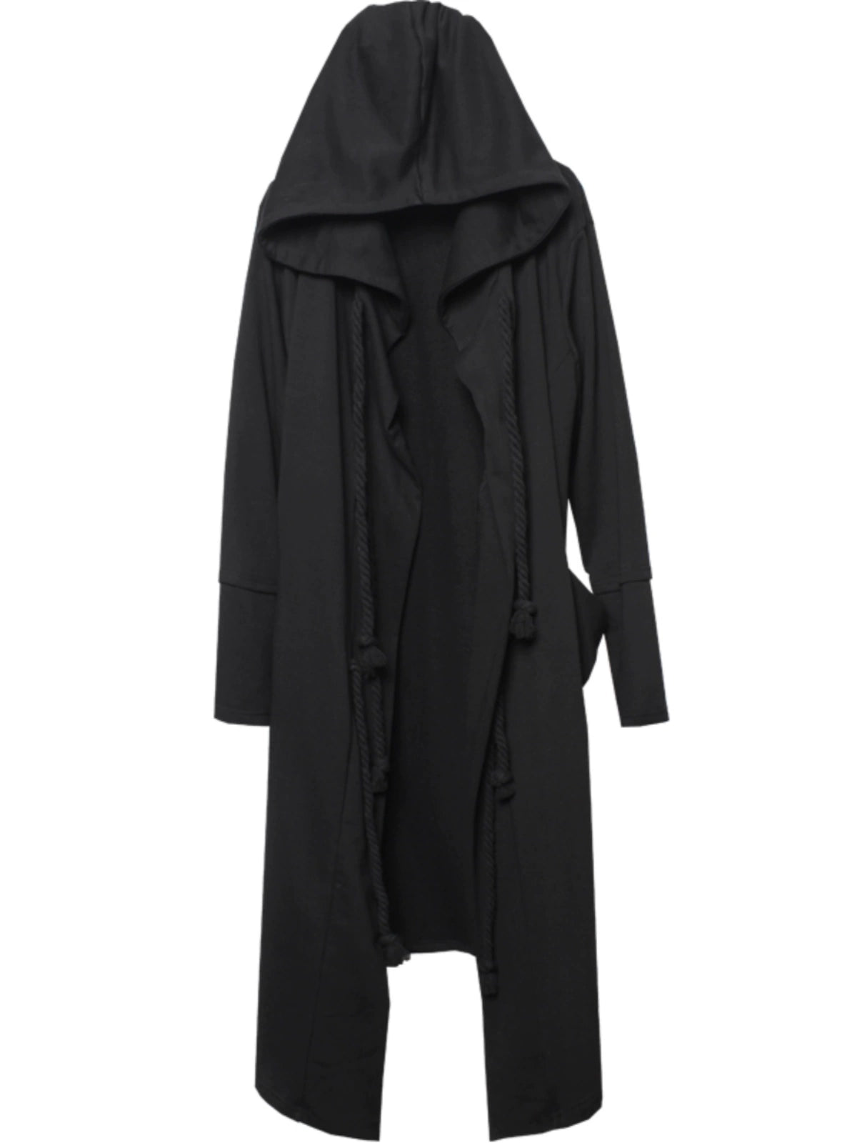 Hooded Asymmetric Hem Coat WN22451