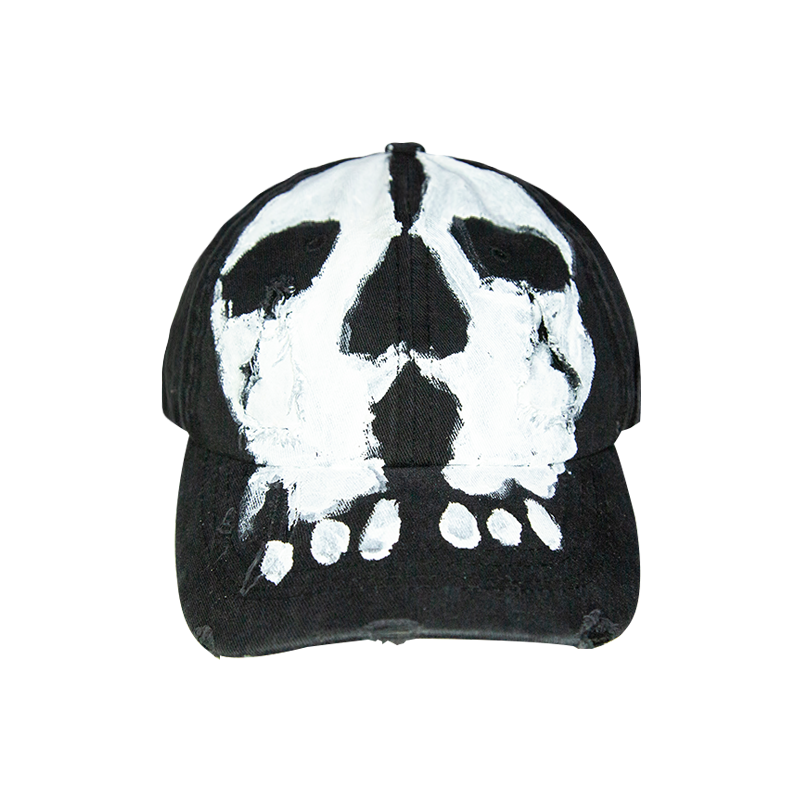 Skull Graffiti Design Cap WN21147
