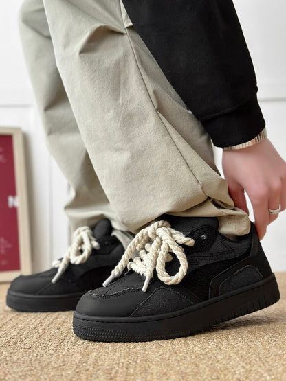 Rope Lace Platform Sneakers WN24525