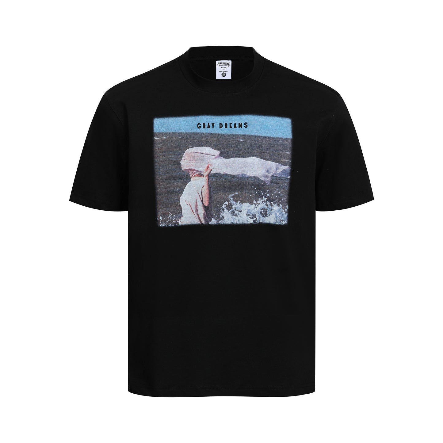 Portrait Graphic Print Short Sleeve T-Shirt WN26023