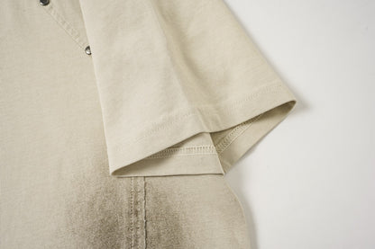 Studs Washed Short Sleeve T-Shirt WN25501