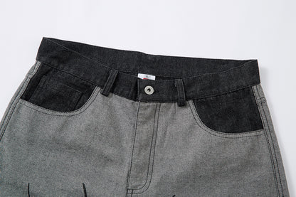 Thorn Wide Leg Denim Jeans WN16199