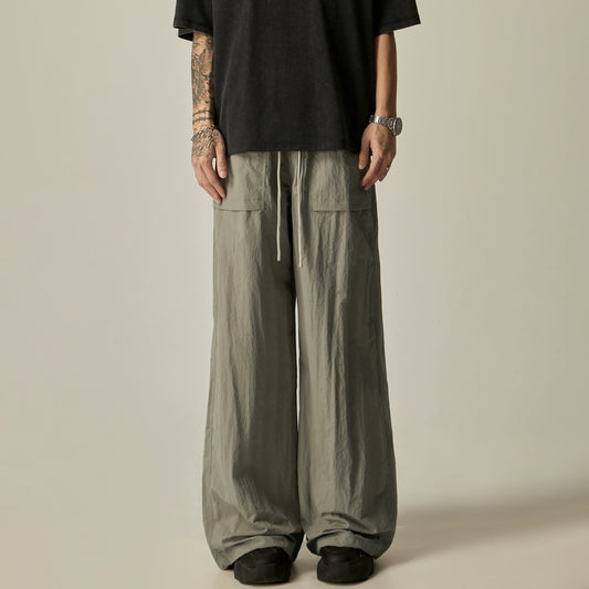 Thin Quick Drying Wide Leg Pants WN7742