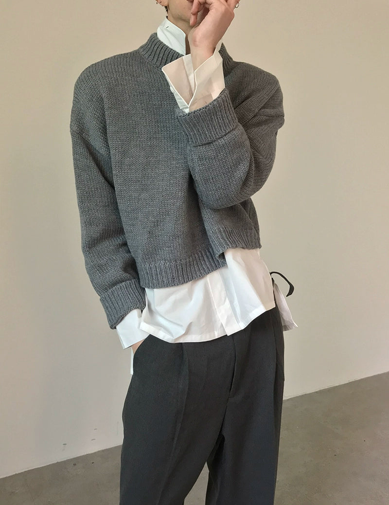 Short Knit Sweater WN21556