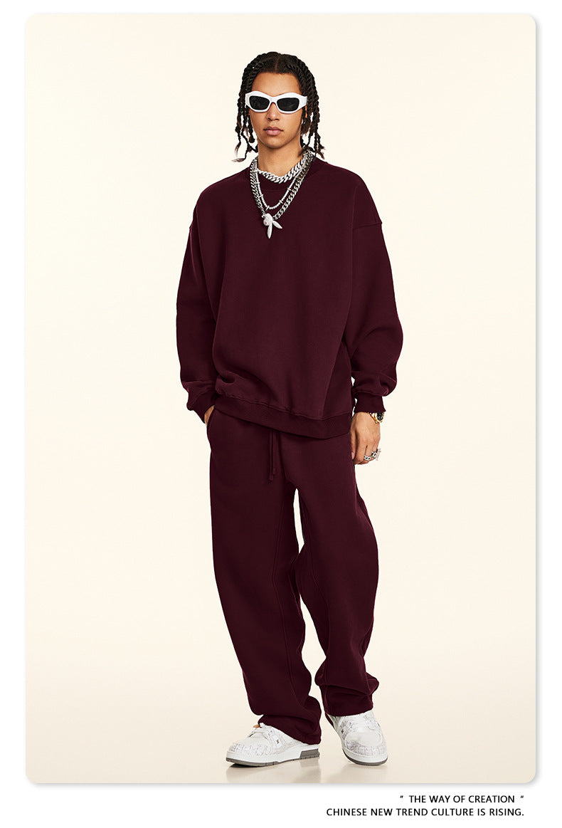Fleece Lining Oversize Sweatshirt WN9928