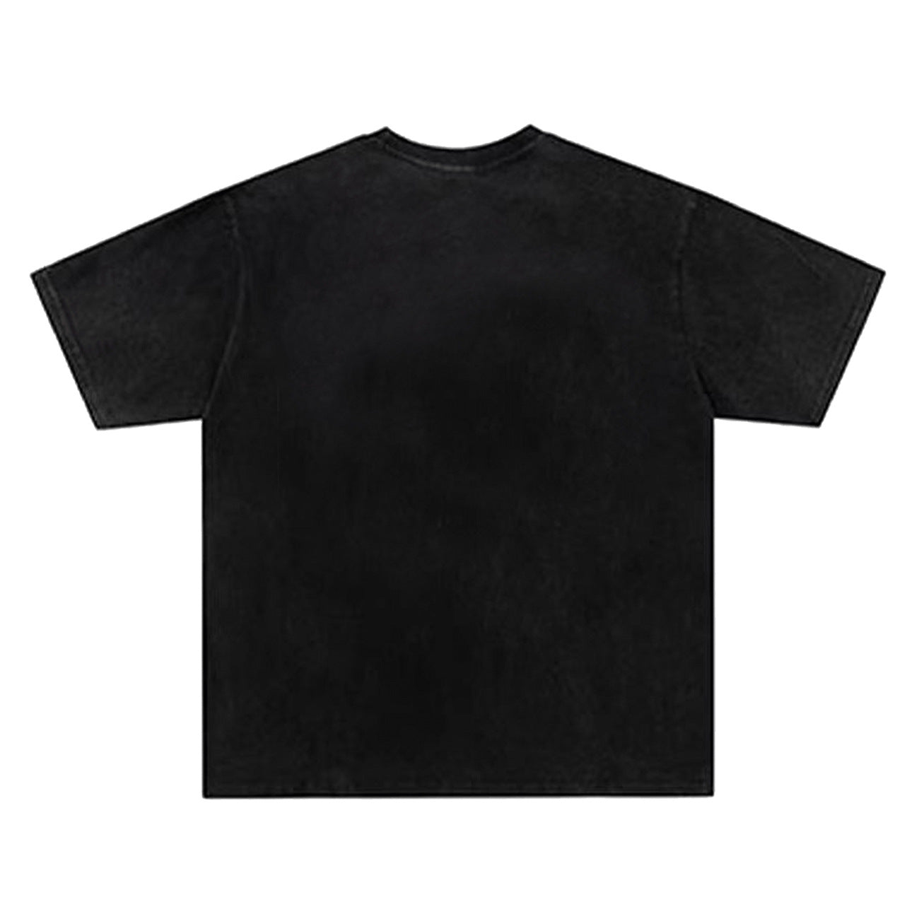 Washed Gothic Scarecrow Print Short Sleeve T-Shirt WN26879