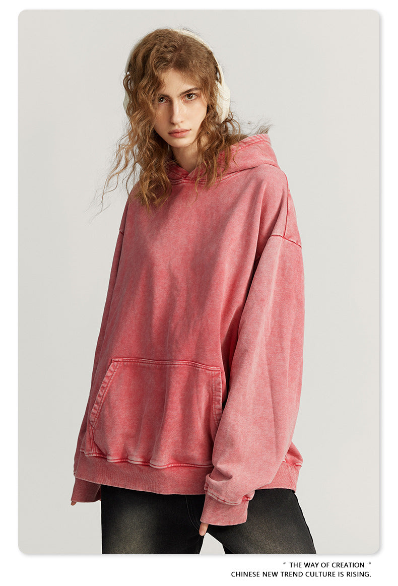 Oversize Washed Hoodie WN6463