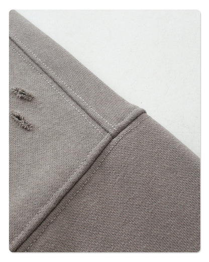 Oversize Zipper Design Damage Hoodie WN9979